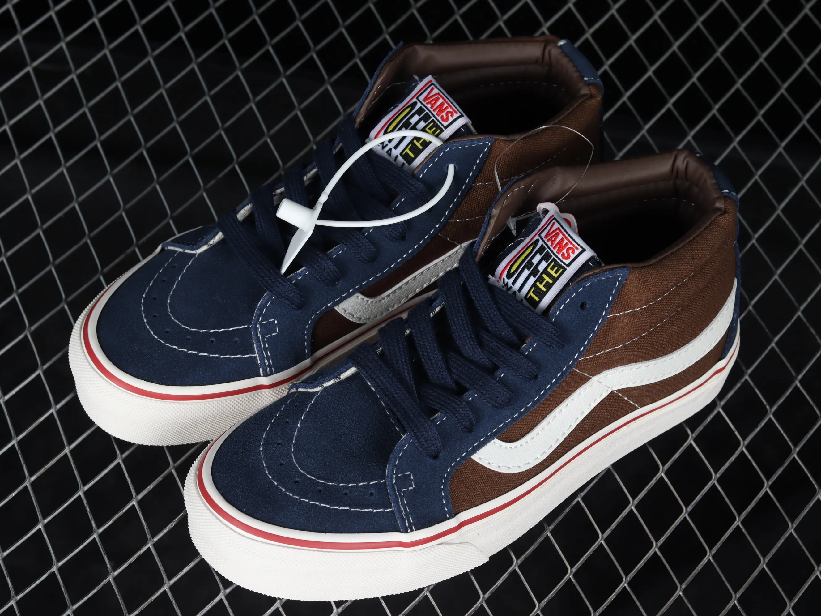All categories Vans Vans series Vans Mid Vans China Vans SK8-Mid Vans olive grass green classic mid-top skateboard shoes VN0A4UWI06F